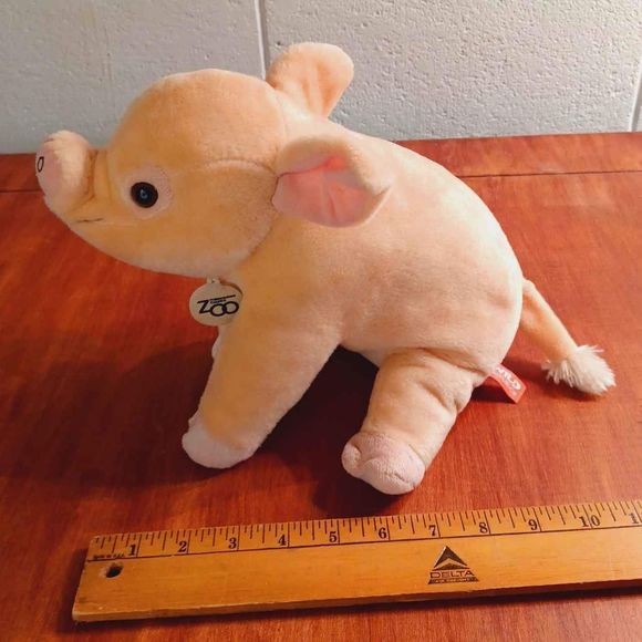 Wild Republic Cuddlekins Milwaukee County Zoo Piglet 12" - Picture 3 of 10